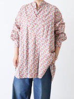 画像をギャラリービューアに読み込む, Veritecoeur リバティプリントヨークシャツ [VC-2754]
