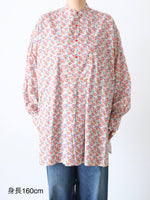 画像をギャラリービューアに読み込む, Veritecoeur リバティプリントヨークシャツ [VC-2754]
