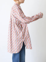 画像をギャラリービューアに読み込む, Veritecoeur リバティプリントヨークシャツ [VC-2754]
