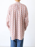 画像をギャラリービューアに読み込む, Veritecoeur リバティプリントヨークシャツ [VC-2754]
