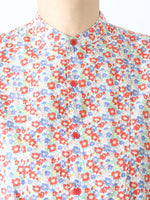 画像をギャラリービューアに読み込む, Veritecoeur リバティプリントヨークシャツ [VC-2754]
