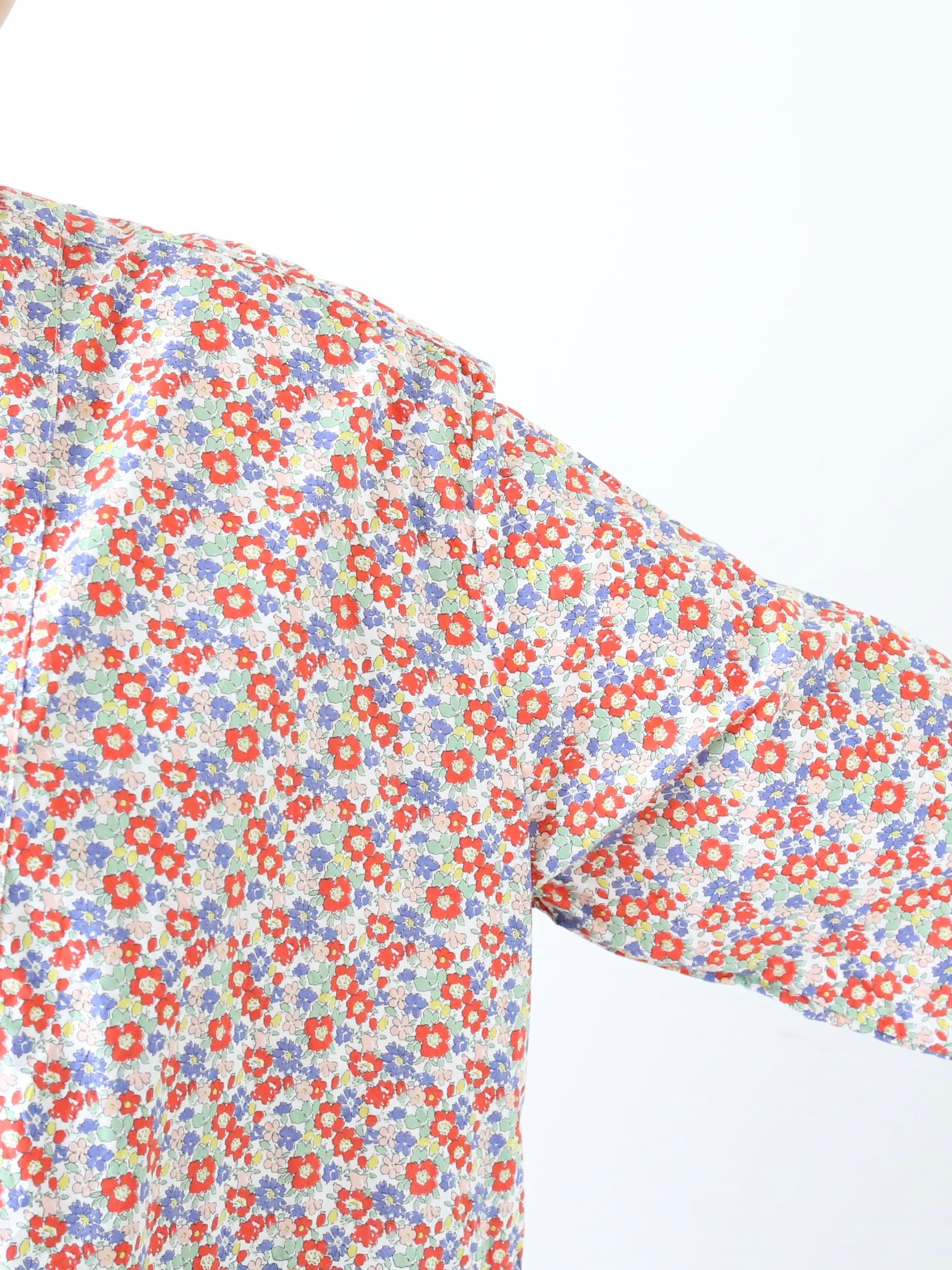 Veritecoeur リバティプリントヨークシャツ [VC-2754]