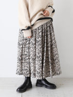 画像をギャラリービューアに読み込む, R&amp;D.M.Co- ワイルドベリーギャザースカート [7761]
