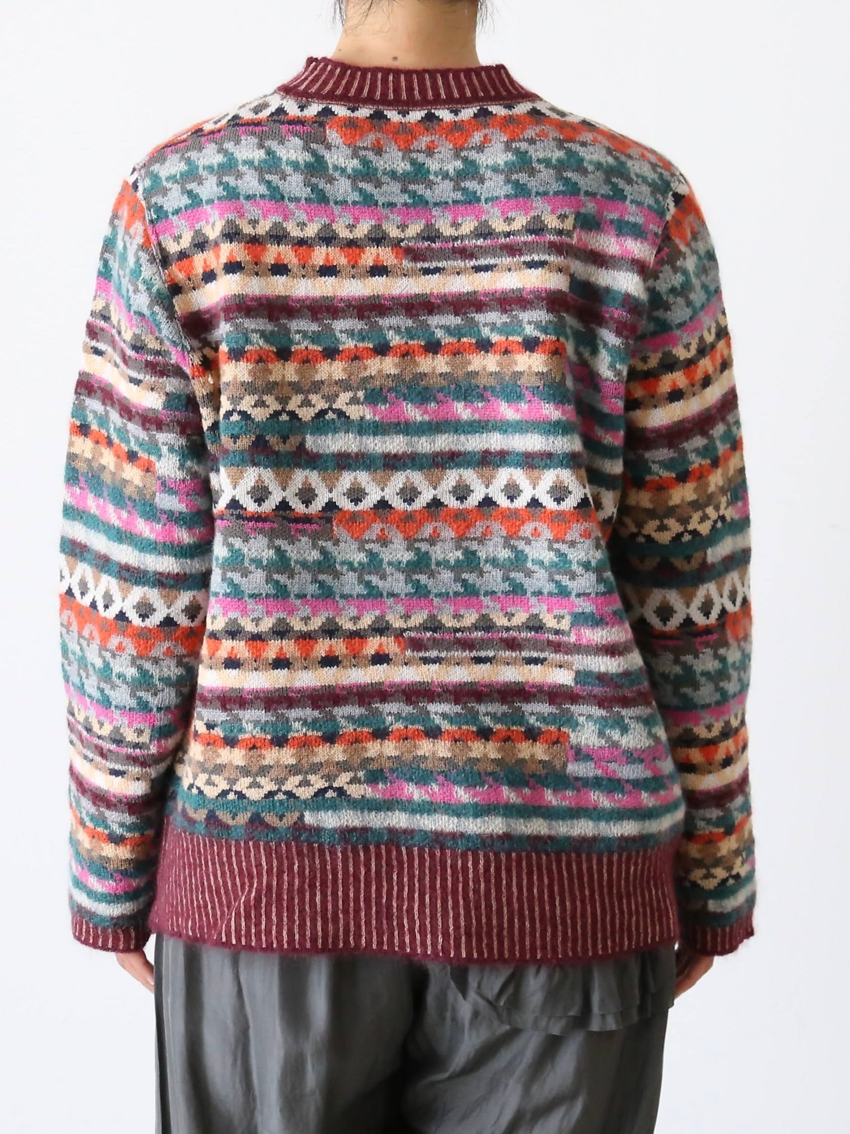 ANTIPAST ジャガードニットプルオーバー[S0302]