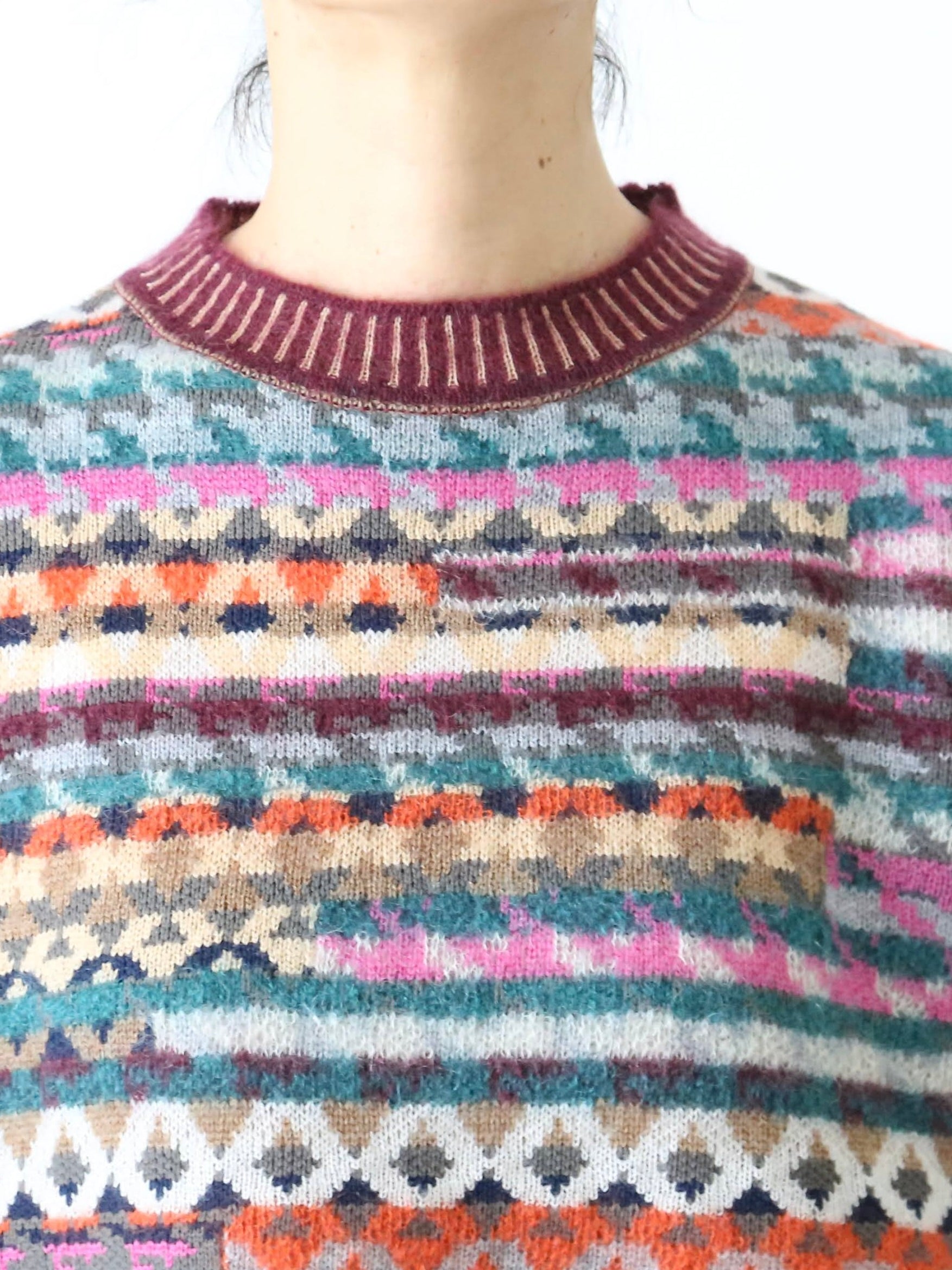 ANTIPAST ジャガードニットプルオーバー[S0302]