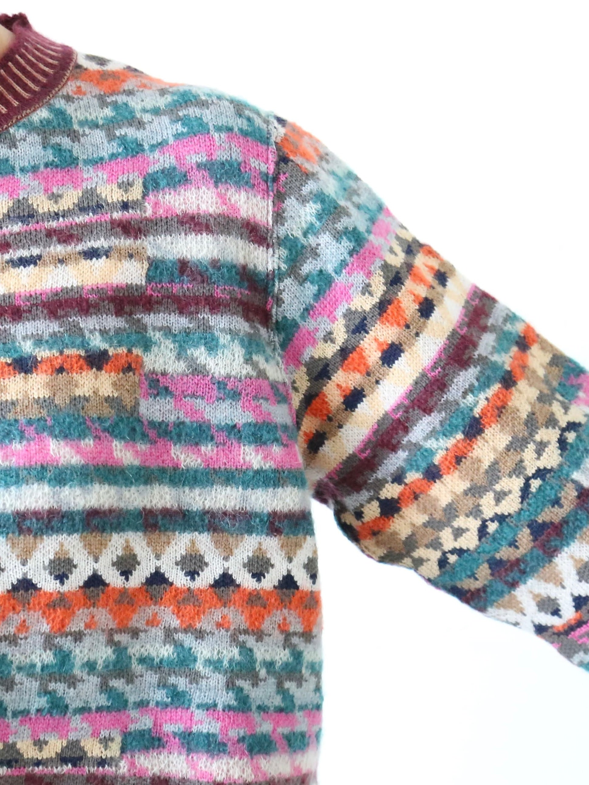 ANTIPAST ジャガードニットプルオーバー[S0302]