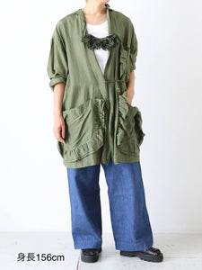 専用　TOWAVASEショートジャケット TOWAVASE ショートローブ (ネックレス付き) [30-0001A] – CREER