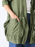 画像をギャラリービューアに読み込む, TOWAVASE ショートローブ (ネックレス付き) [30-0001A]
