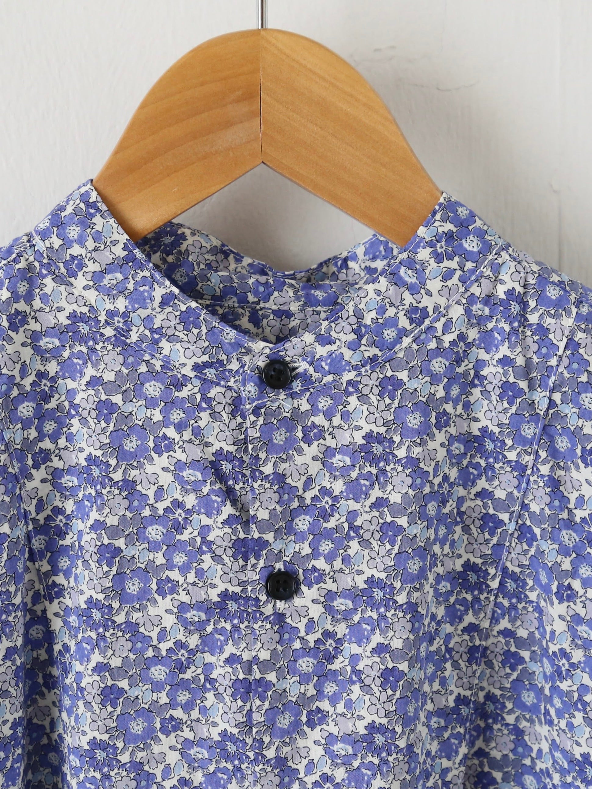 Veritecoeur リバティプリントヨークシャツ [VC-2754]