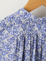 画像をギャラリービューアに読み込む, Veritecoeur リバティプリントヨークシャツ [VC-2754]
