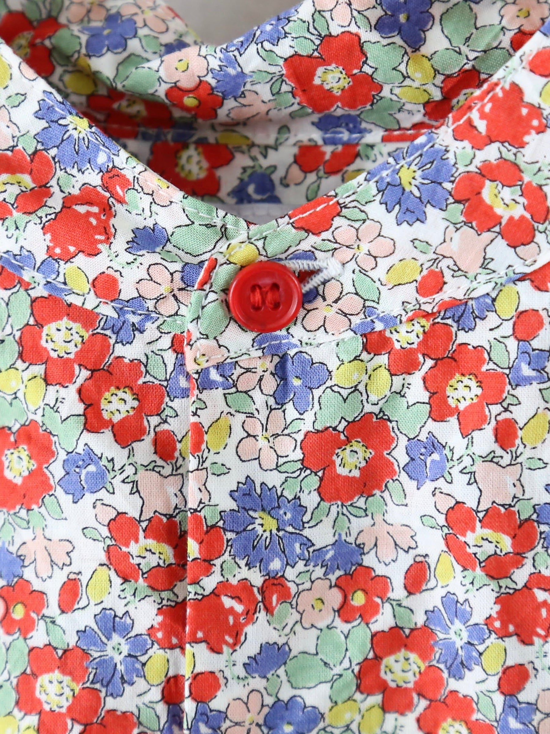 Veritecoeur リバティプリントヨークシャツ [VC-2754]