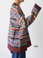 画像をギャラリービューアに読み込む, ANTIPAST ニットジャガードカーディガン[S0303]
