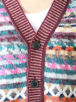 画像をギャラリービューアに読み込む, ANTIPAST ニットジャガードカーディガン[S0303]
