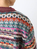 画像をギャラリービューアに読み込む, ANTIPAST ニットジャガードカーディガン[S0303]
