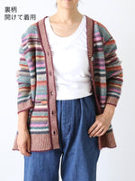 画像をギャラリービューアに読み込む, ANTIPAST ニットジャガードカーディガン[S0303]
