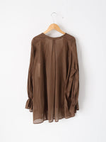 画像をギャラリービューアに読み込む, suzuki takayuki スモックブラウス [A261-08]
