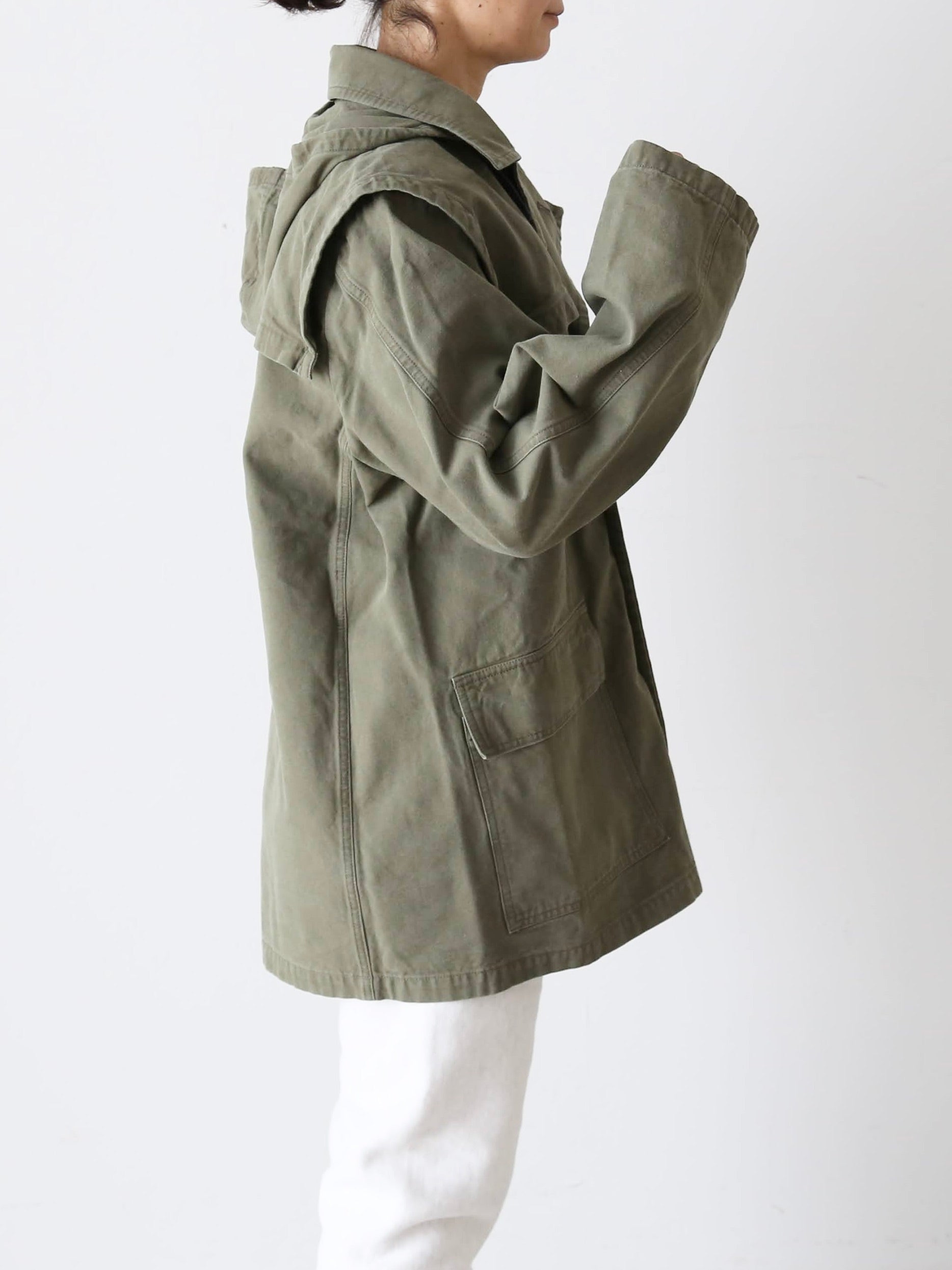 chimala  ユニセックスビンテージオックスフォードバーンコート [C S40-JT15]