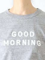 画像をギャラリービューアに読み込む, R&amp;D.M.Co- GOOD MORNINGロングスリーブTシャツ [8315]
