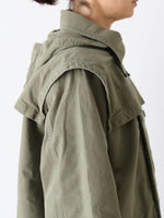 画像をギャラリービューアに読み込む, chimala  ユニセックスビンテージオックスフォードバーンコート [C S40-JT15]
