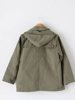 画像をギャラリービューアに読み込む, chimala  ユニセックスビンテージオックスフォードバーンコート [C S40-JT15]
