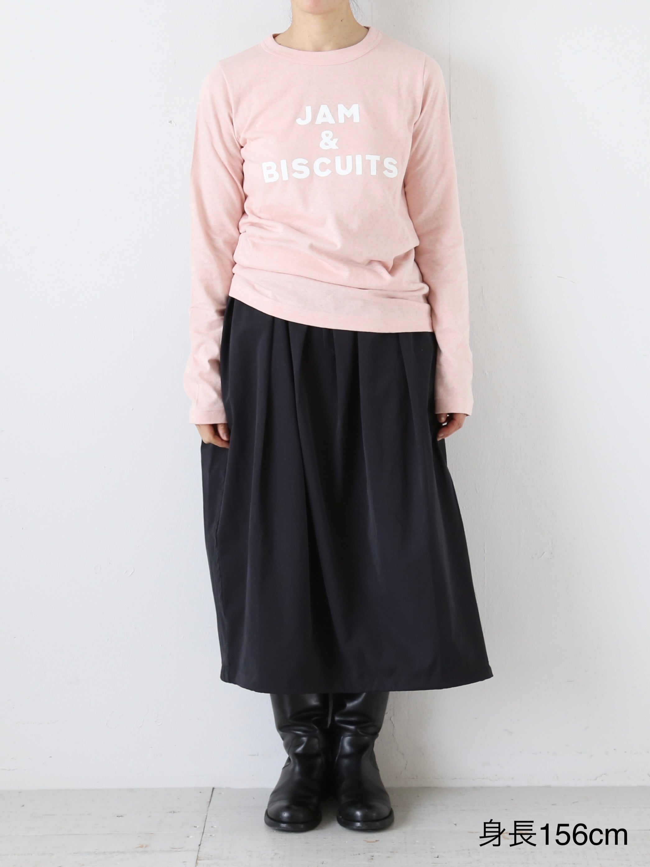 R&D.M.Co- JAM＆BISCUIT ロングスリーブTシャツ [8317]｜CREER