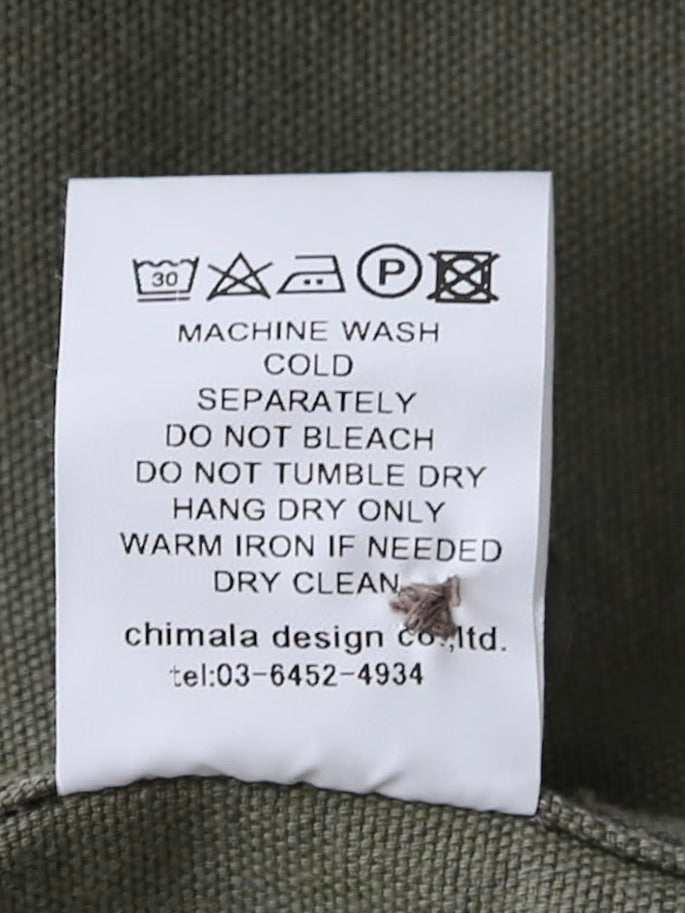 chimala  ユニセックスビンテージオックスフォードバーンコート [C S40-JT15]