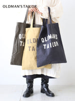 Load image into Gallery viewer, OLDMAN'S TAILOR OMTプリントトートバック [m1545]
