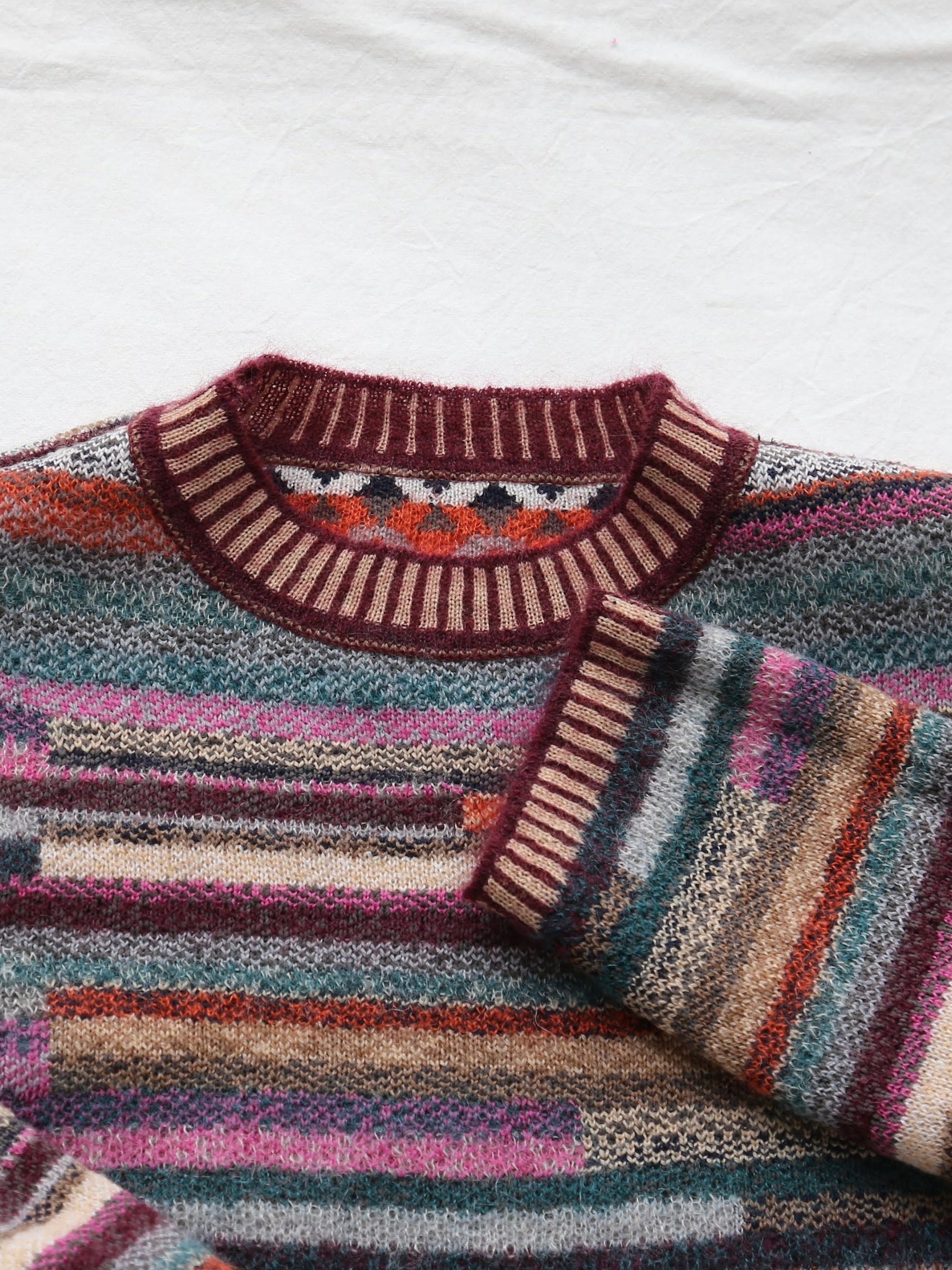 ANTIPAST ジャガードニットプルオーバー[S0302]