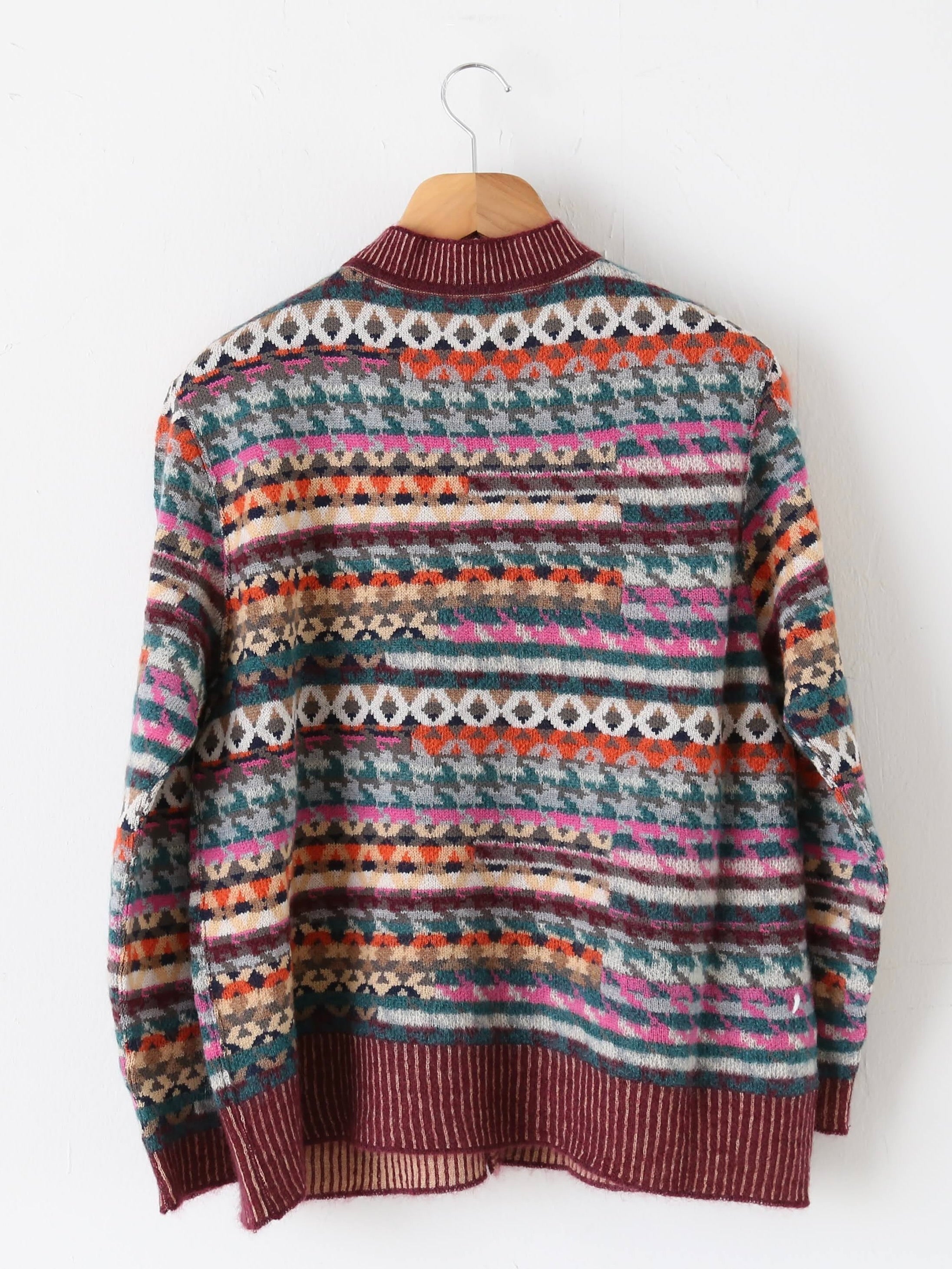 ANTIPAST ニットジャガードカーディガン[S0303]