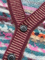 画像をギャラリービューアに読み込む, ANTIPAST ニットジャガードカーディガン[S0303]
