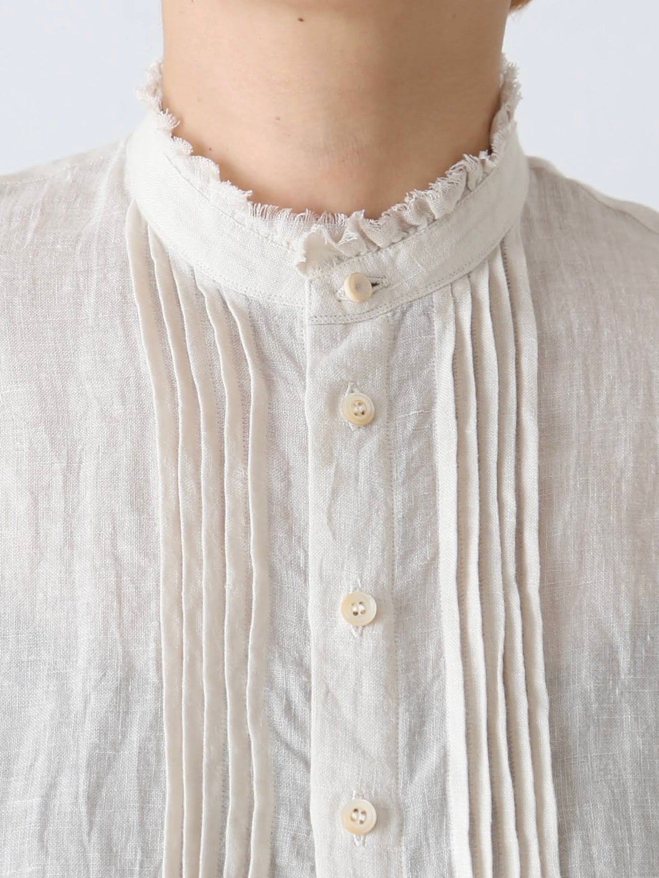 suzuki takayuki ピンタックブラウス [A261-06]