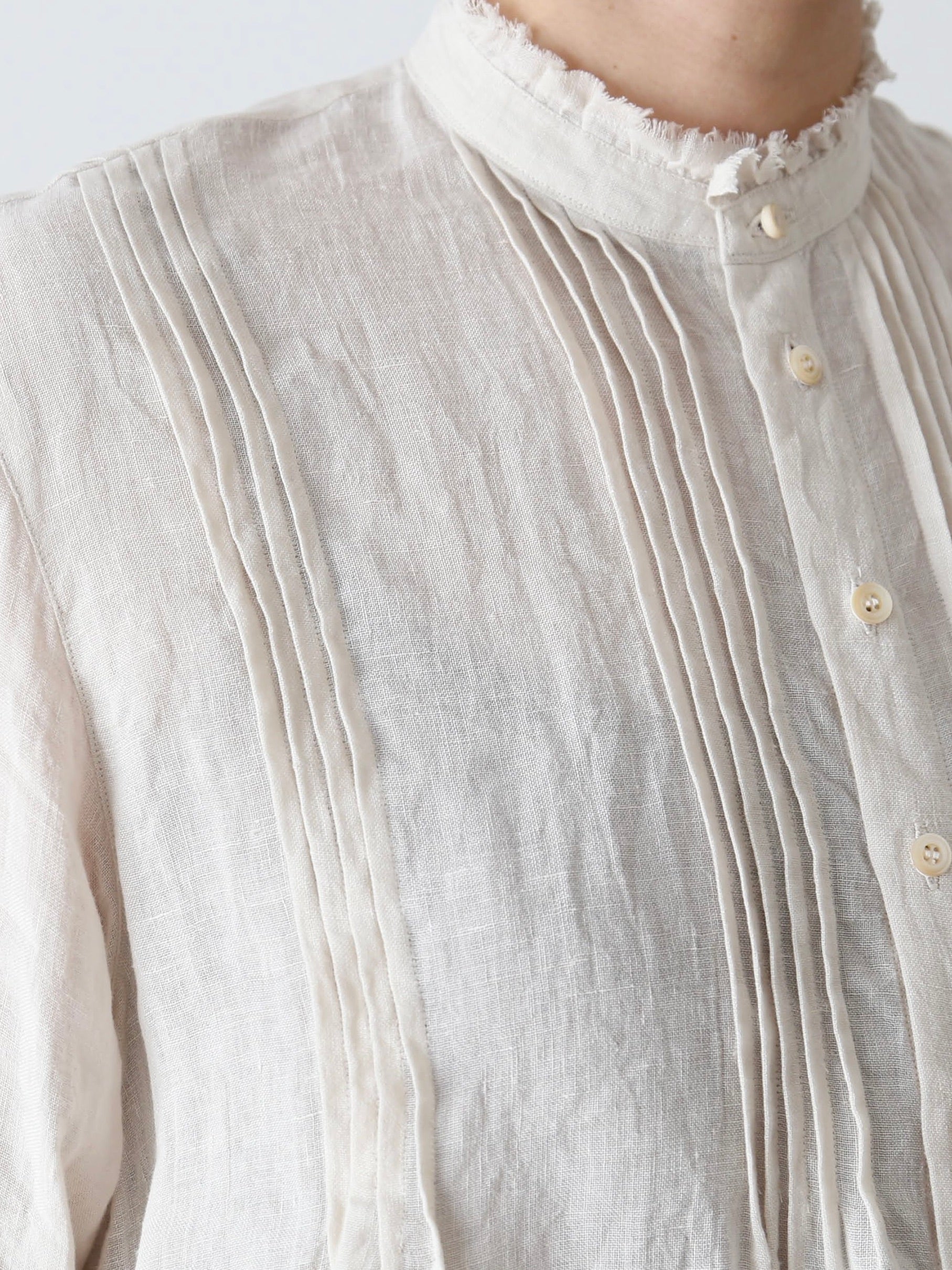 suzuki takayuki ピンタックブラウス [A261-06]