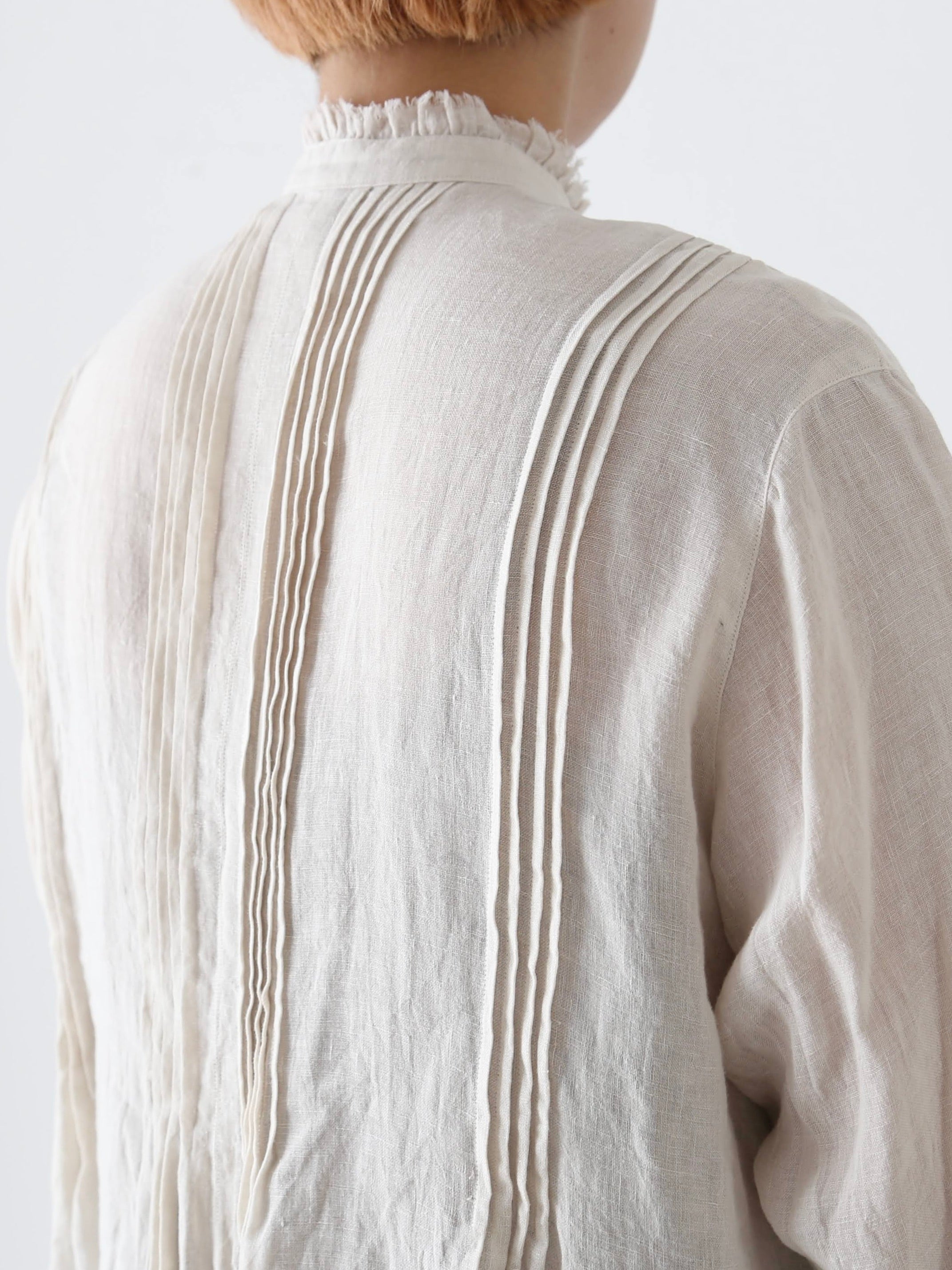 suzuki takayuki ピンタックブラウス [A261-06]