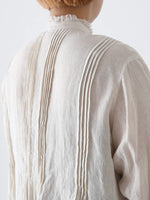 画像をギャラリービューアに読み込む, suzuki takayuki ピンタックブラウス [A261-06]
