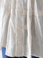 画像をギャラリービューアに読み込む, suzuki takayuki ピンタックブラウス [A261-06]
