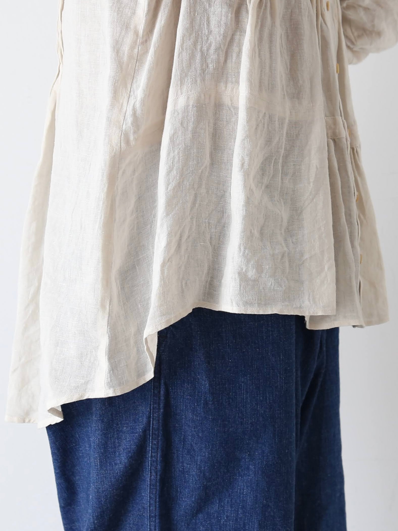 suzuki takayuki ピンタックブラウス [A261-06]