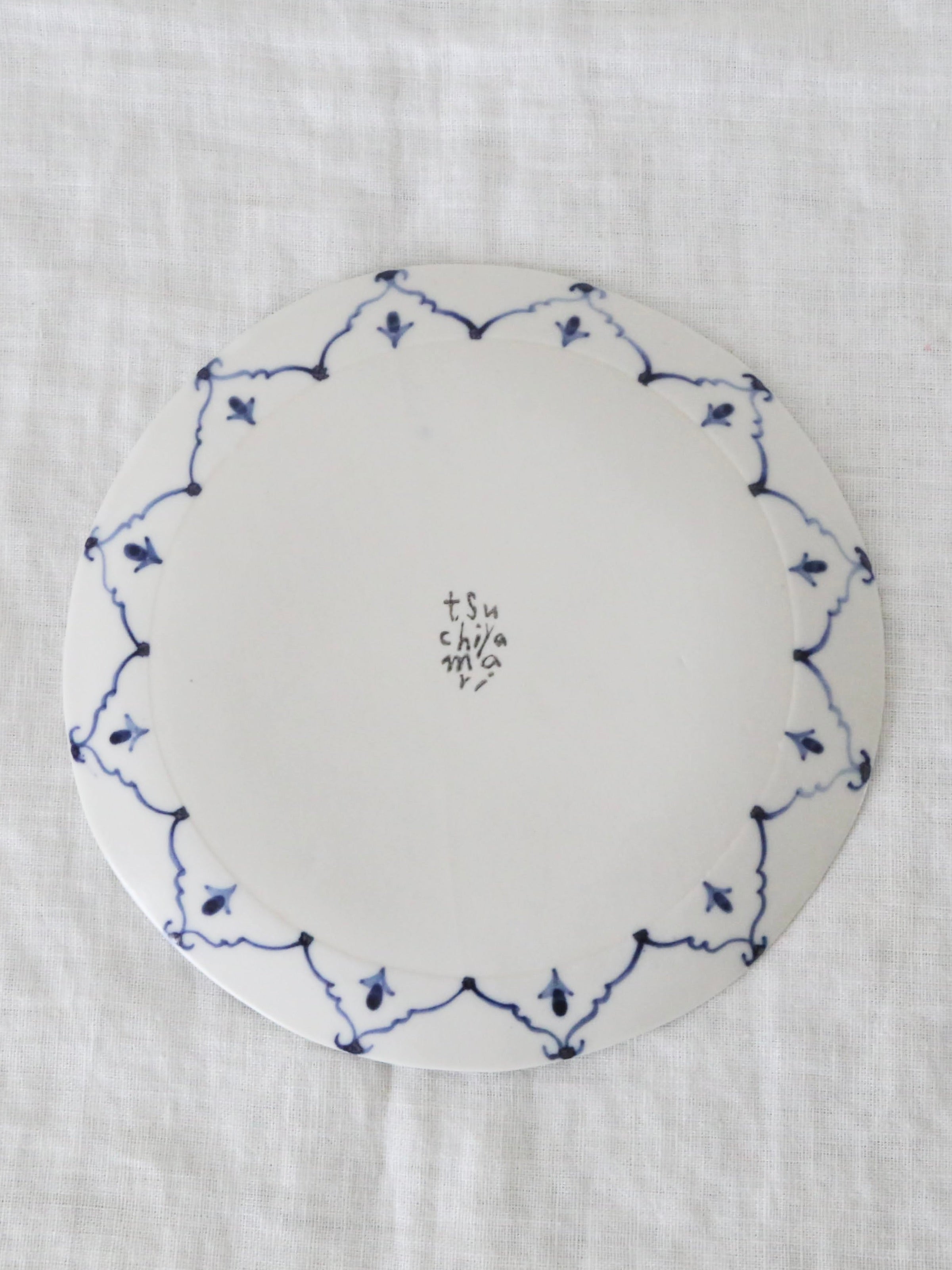 tsuchiya mari プレート 19cm [10-A]