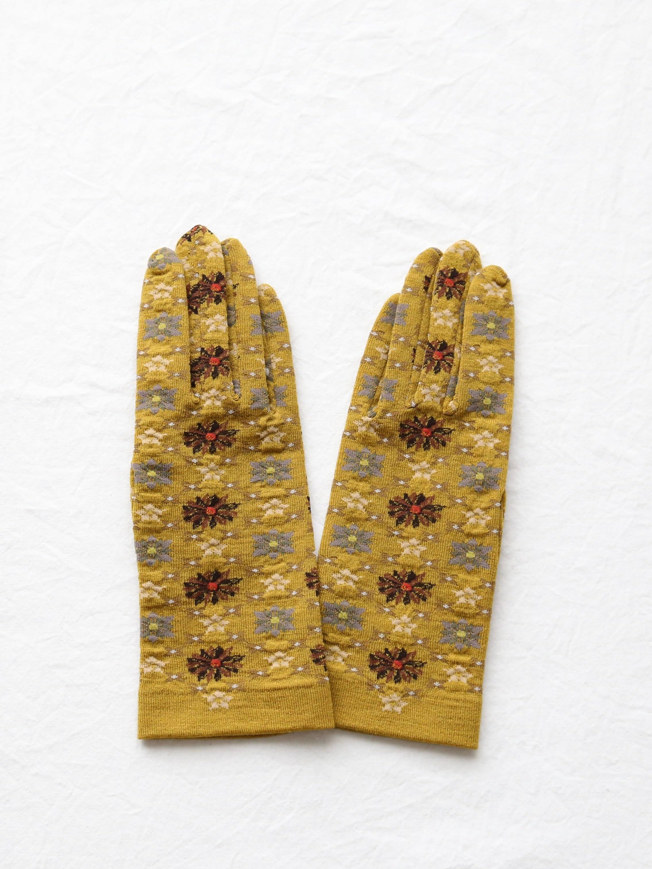 ANTIPAST 手袋ショート（タイル柄）[NG1-807]