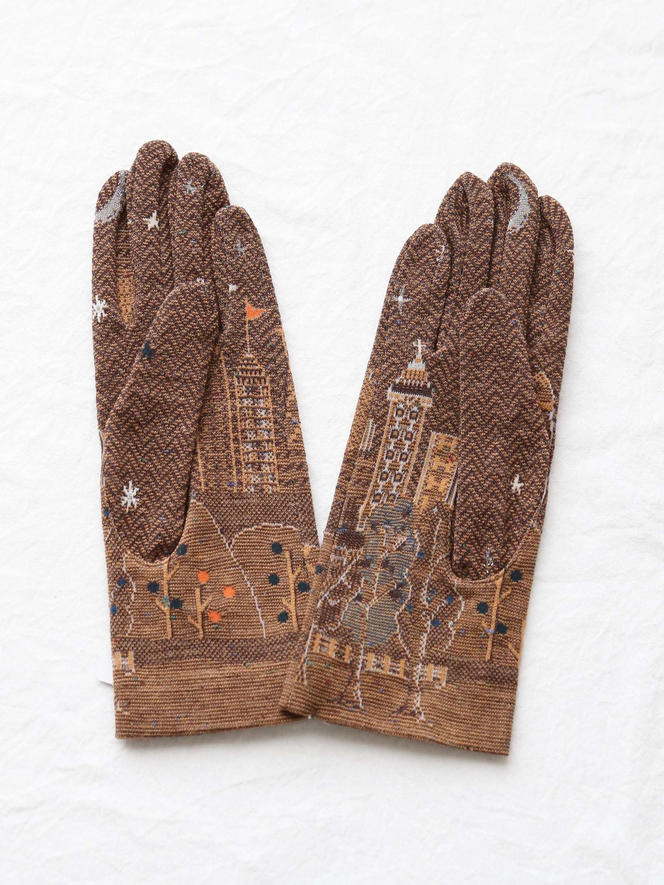 ANTIPAST 手袋ショート（CITY柄）[NG1-807]