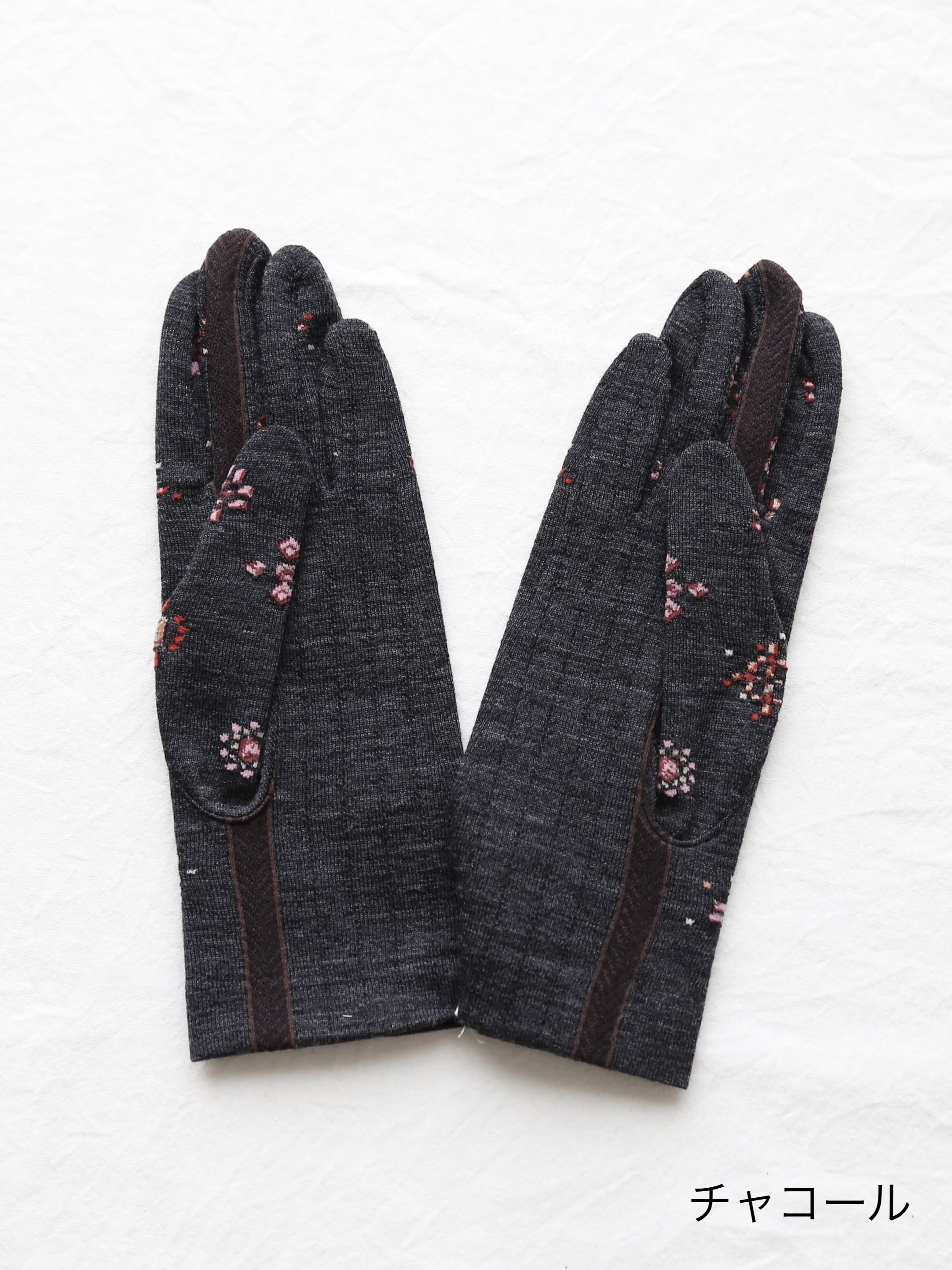 ANTIPAST 手袋ショート (ジュエリー柄) [NG1-486B]