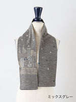 画像をギャラリービューアに読み込む, ANTIPAST ソックスマフラー (シティ柄) [M77-808]
