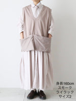 画像をギャラリービューアに読み込む, TOUJOURS  ランダムプリーツハーフスリーブシャツドレス[MM44QD03]
