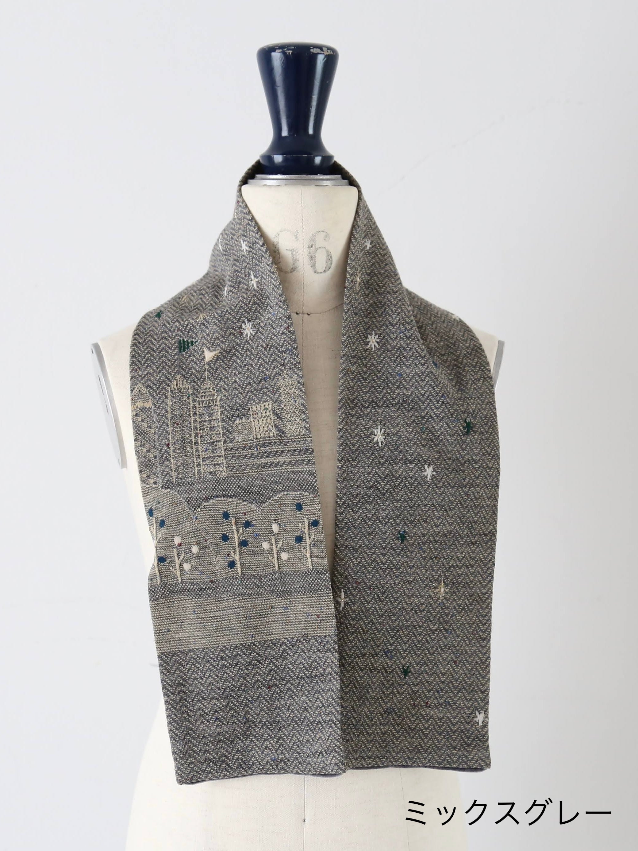 ANTIPAST ソックスマフラー (シティ柄) [M77-808]