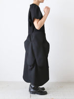 Load image into Gallery viewer, noir kei ninomiya ウールギャバジンワンピース [3R-O008-051]
