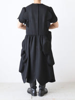 Load image into Gallery viewer, noir kei ninomiya ウールギャバジンワンピース [3R-O008-051]
