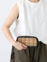 画像をギャラリービューアに読み込む, ebagos 籐付き長財布 牛ソフト  [35634]　
