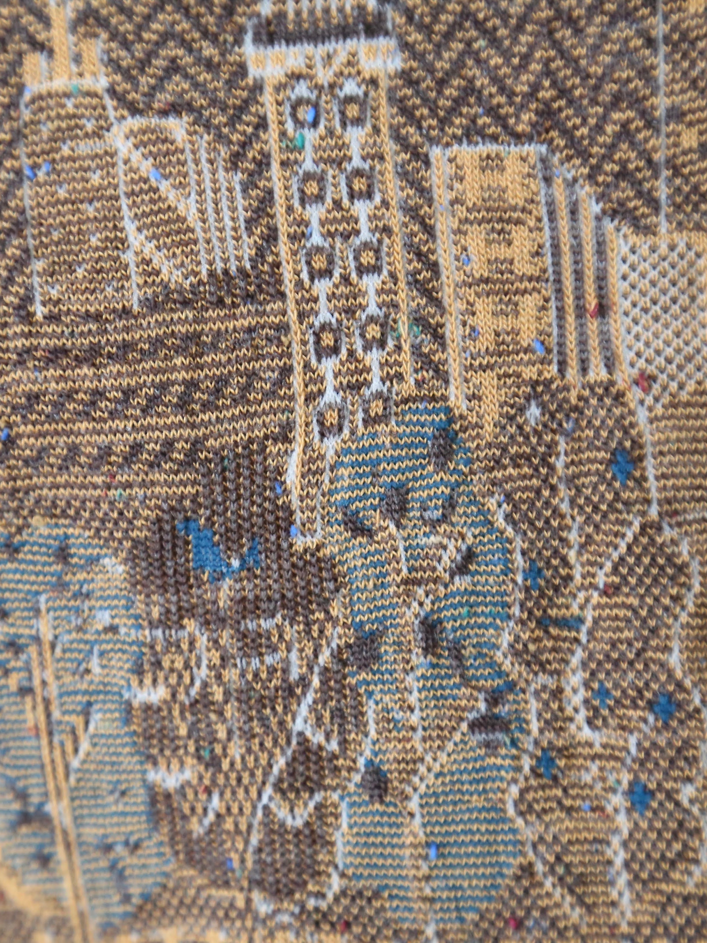 ANTIPAST ソックスマフラー (シティ柄) [M77-808]