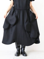 Load image into Gallery viewer, noir kei ninomiya ウールギャバジンワンピース [3R-O008-051]
