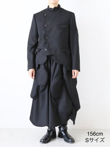 noir kei ninomiya ノワールケイニノミヤ ウールギャバジンワンピース