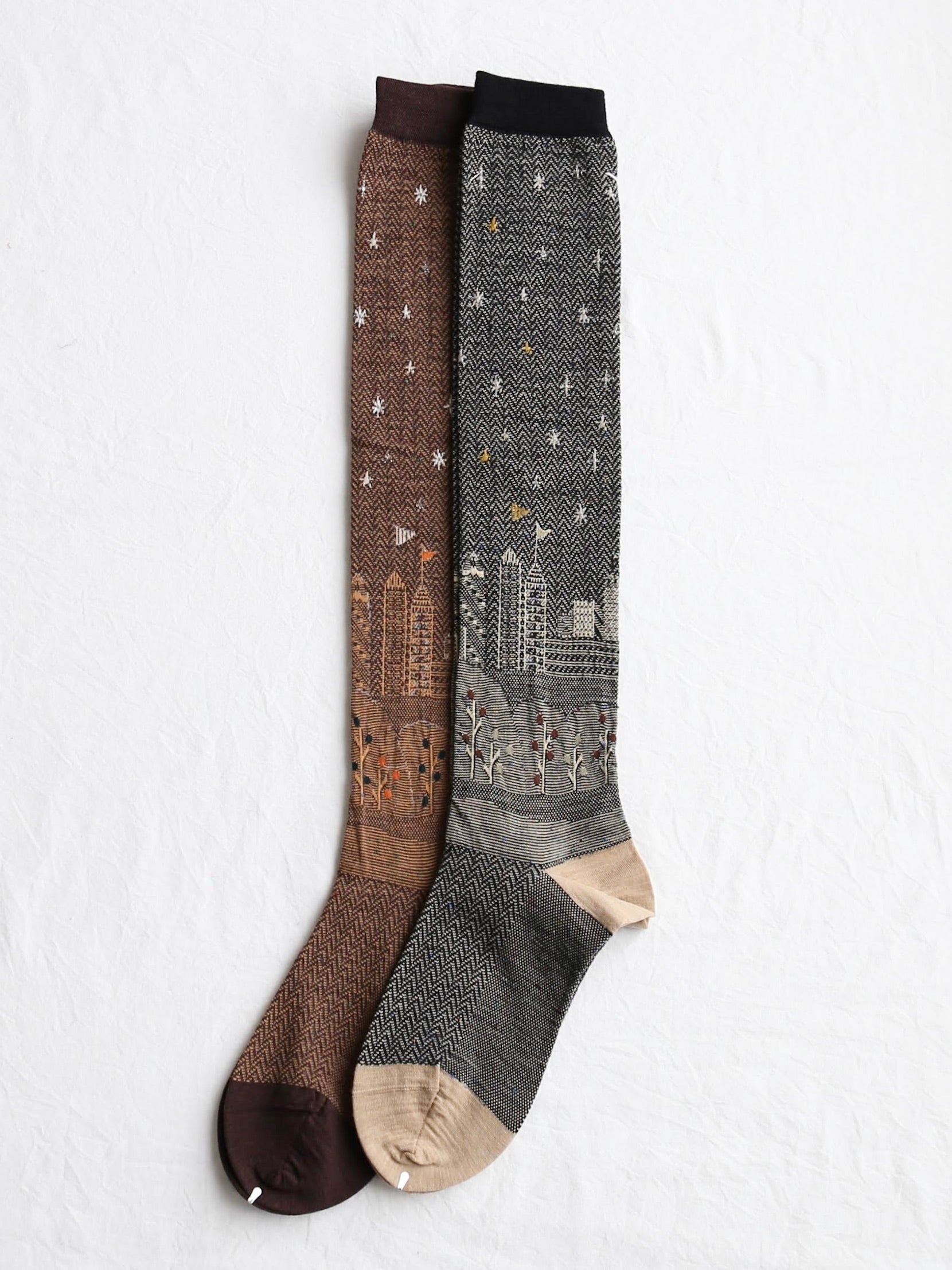 ANTIPAST シティスケイプハイソックス [AM-808HS]